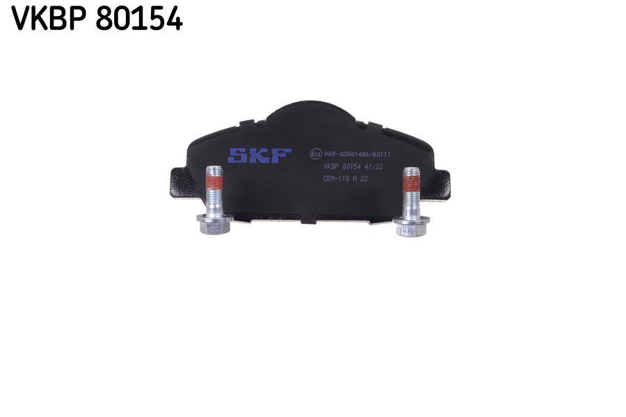 Jeu de 4 plaquettes de frein SKF ref. VKBP 80154